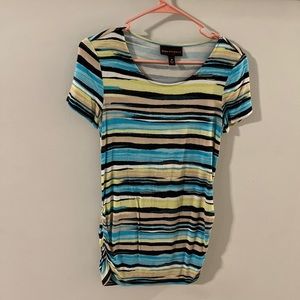 BEAUTIFUL MATERNITY T-SHIRT COTTON SIZE MEDIUM  WOMENS DANA BUCHMAN